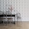 Ekena Millwork Diane EnduraWall Decorative 3D Wall Panel, White, 11 7/8"W x 11 7/8"H WP12X12DIWH - alternate 10